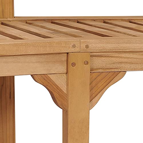 Banana Bench 70.9" Solid Teak Wood,Stylish BananaShaped Teak Wood Bench for Garden, Patio or Living Room Patio Seating Furniture