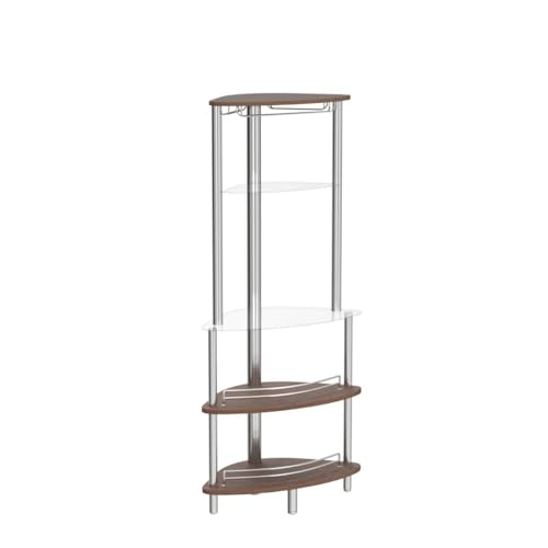 Mango Steam Contemporary Modern Home Entertainment Liquor Bar Catalina Table (Tower Bar, Rustic Wood)