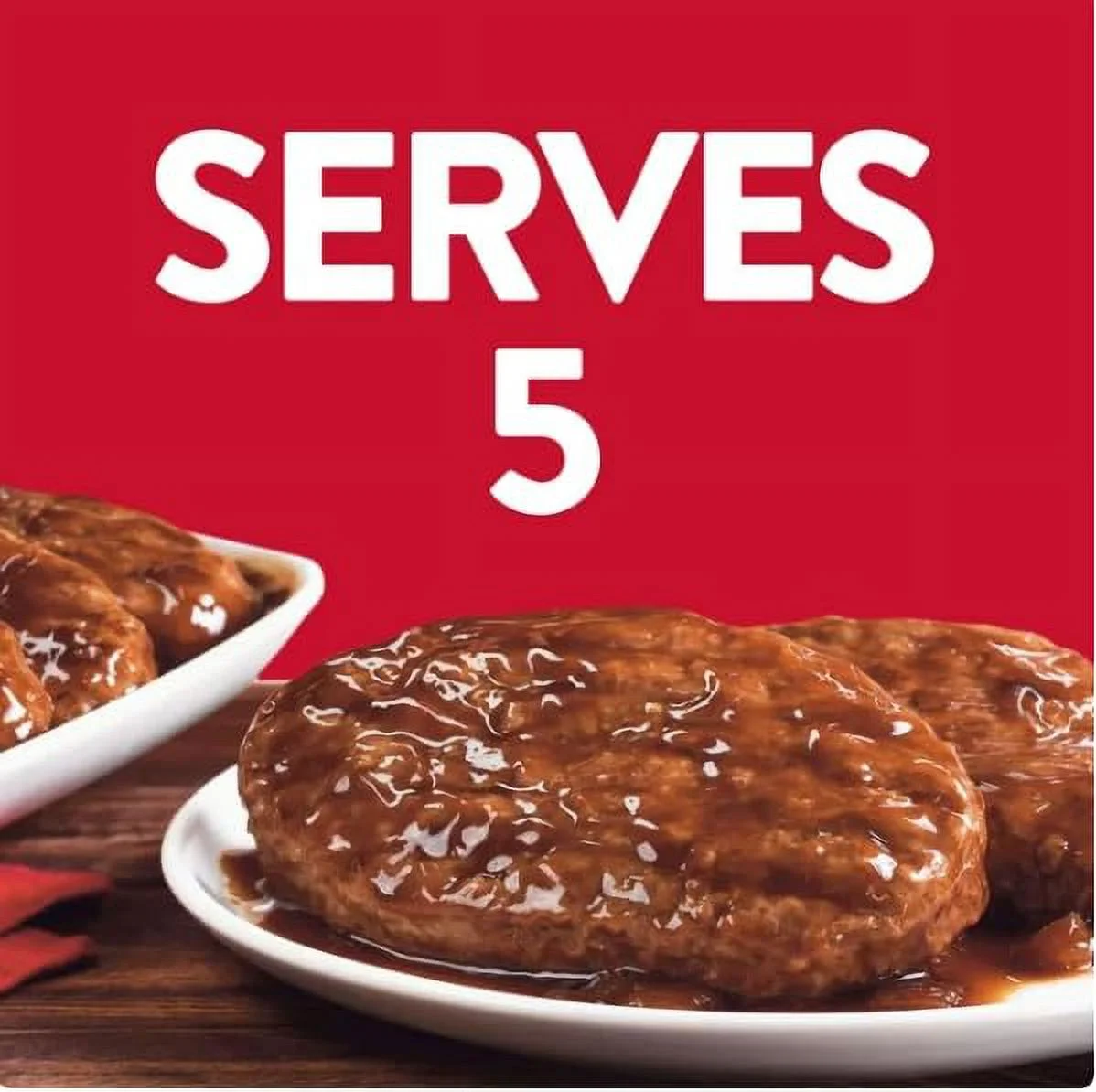 Stouffer's Salisbury Steak Family Size Frozen Meal, 28 oz - Pack of 6