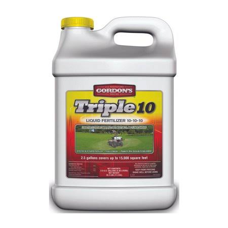 PBI Gordon 7441122 Fertilizer Triple-10 2-1/2gal (Case of 2)