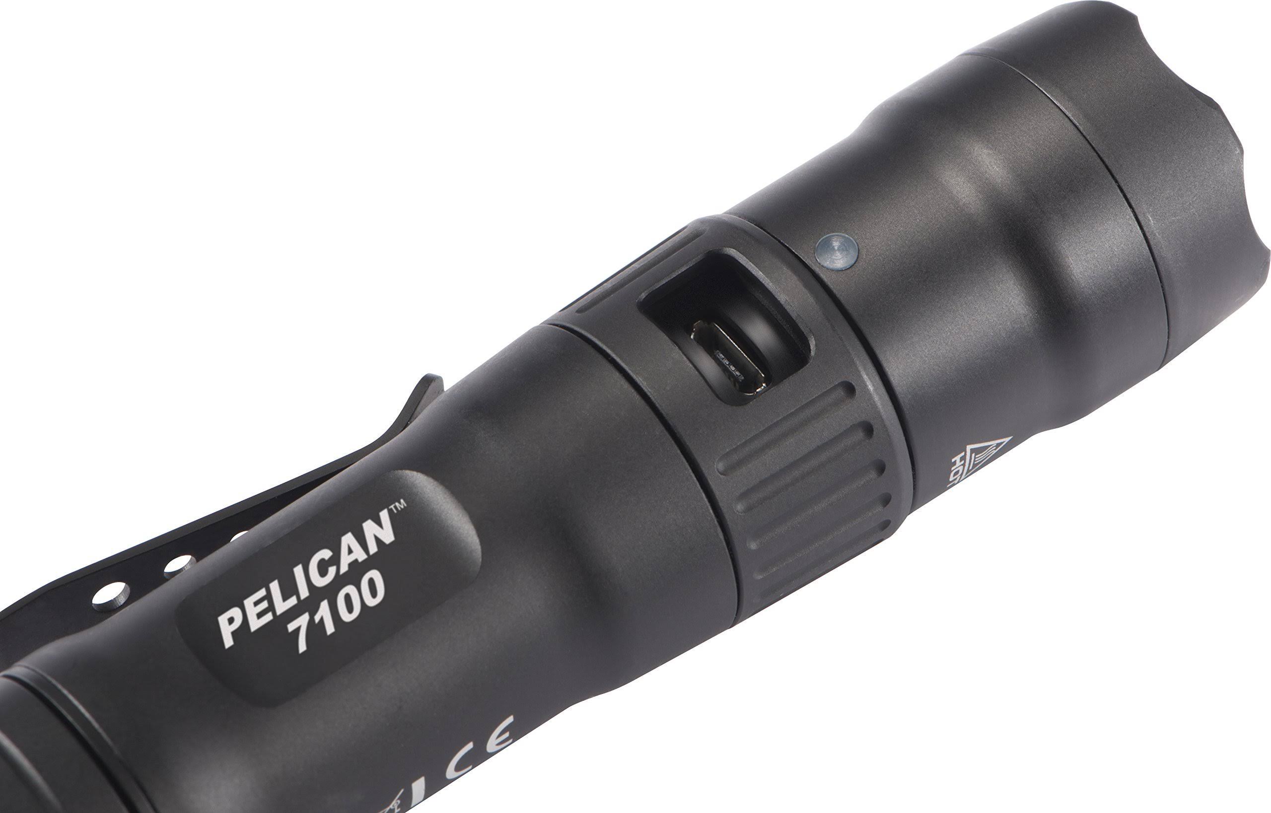 Pelican 700L Ultracompact Tactical USB-Rechargeable Flashlight - Black