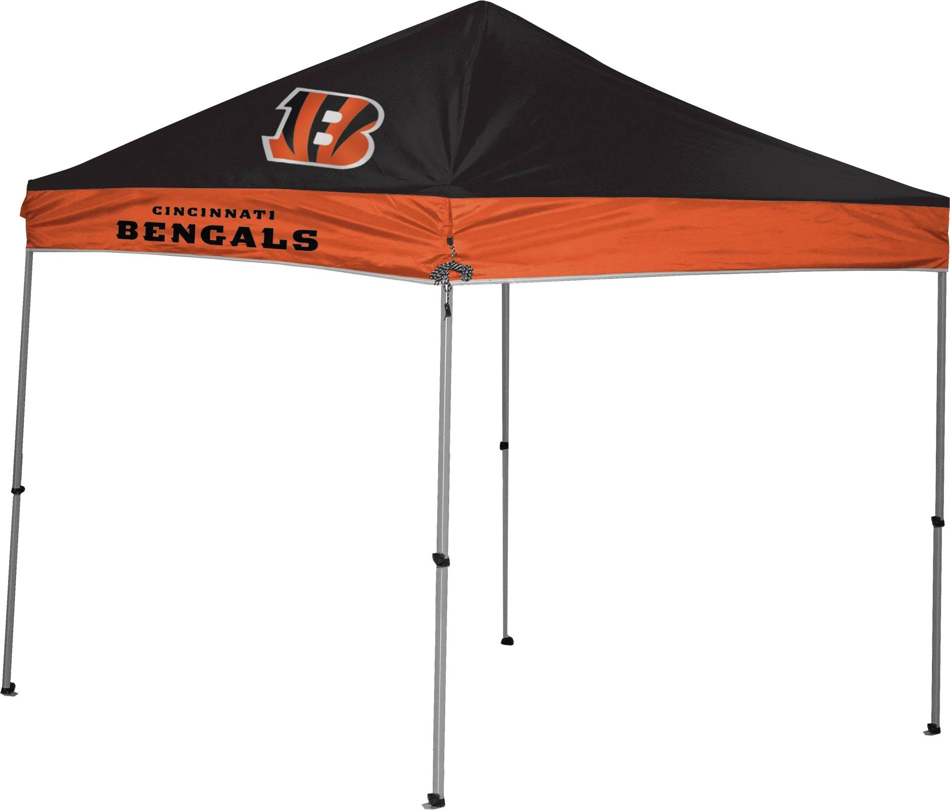 Cincinnati Bengals NFL 9& x 9& Straight Leg Tailgate Canopy Tent