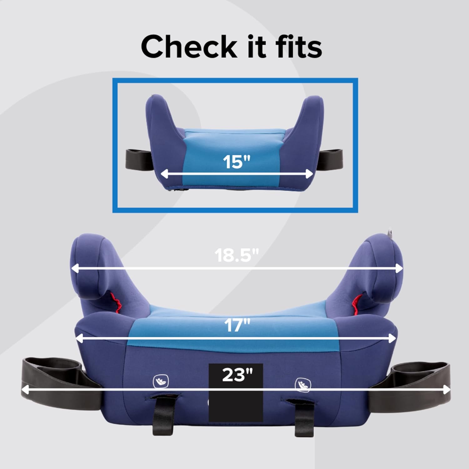 Diono Cambria 2 XL, Dual Latch Connectors, 2-in-1 Belt Positioning Booster Seat, High-Back & Solana 2 XL 2022, Dual Latch Connectors, Lightweight Backless Belt-Positioning Booster Car