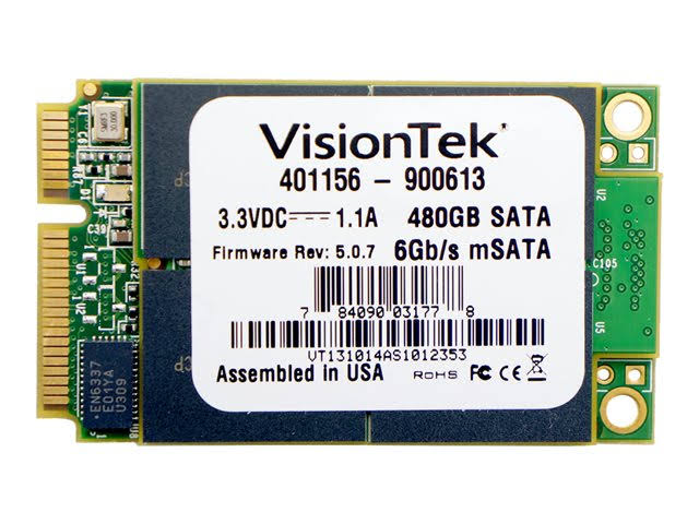 Visiontek mSATA 480GB Internal Solid State Drive