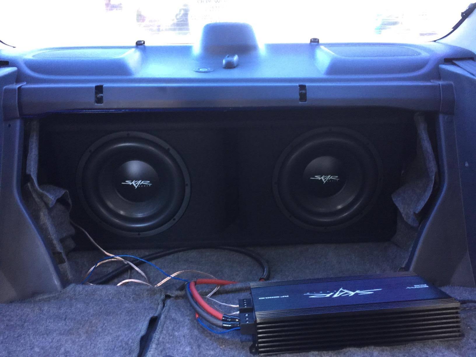 Skar Audio Rp-1200.1D Monoblock 1200-Watt Class D MOSFET Subwoofer Amplifier