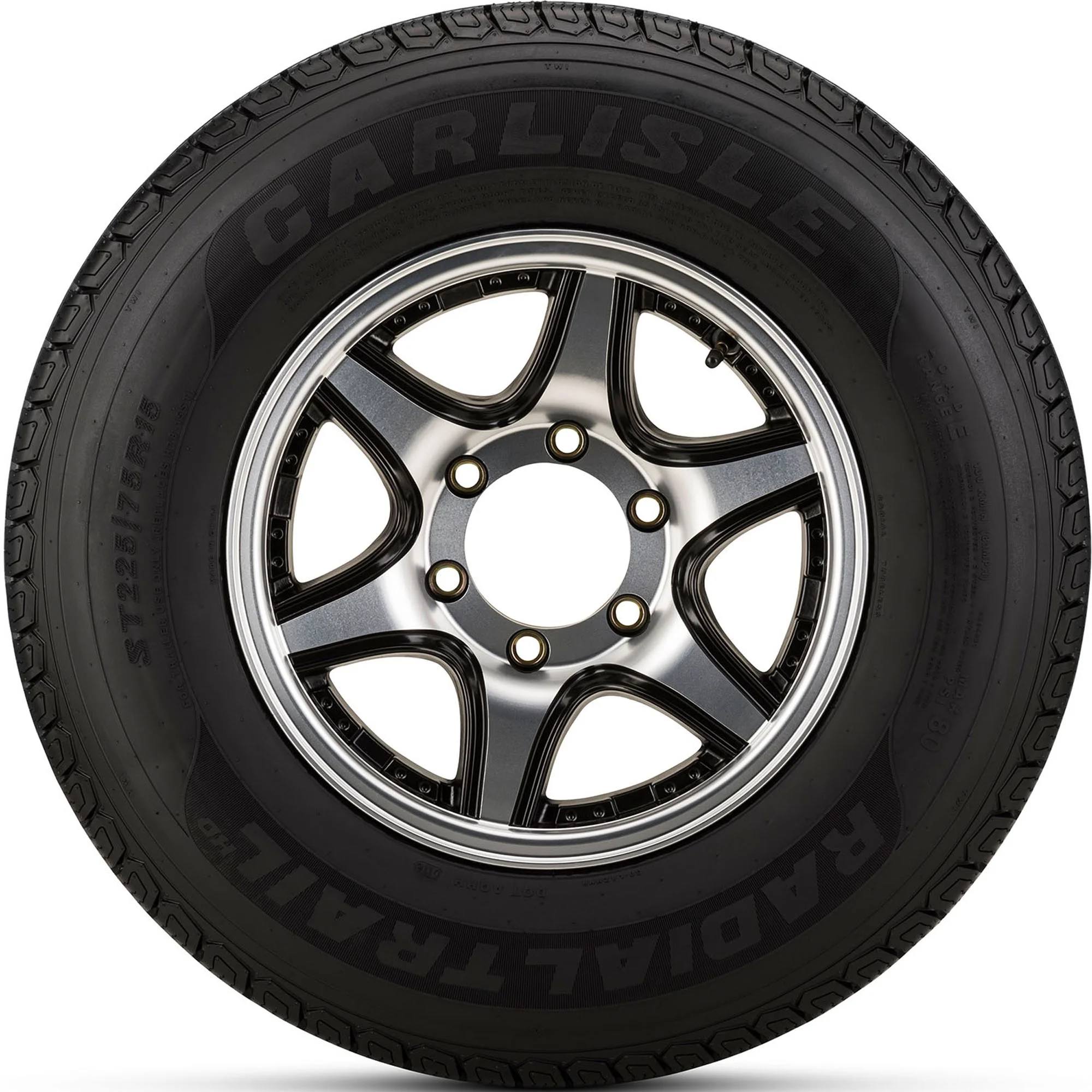 Set of 2 Carlisle Radial Trail HD ST175/80R13 91M C Tires