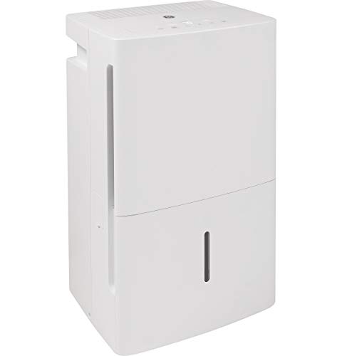 GE Energy Star Portable Dehumidifier, Perfect for Bedroom, Basement & Garage or Rooms, Ideal for High Humidity Areas