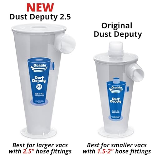 Oneida Air Systems Dust Deputy Deluxe Cyclone Separator Kit