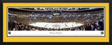 Boston Bruins - Center Ice - Framed