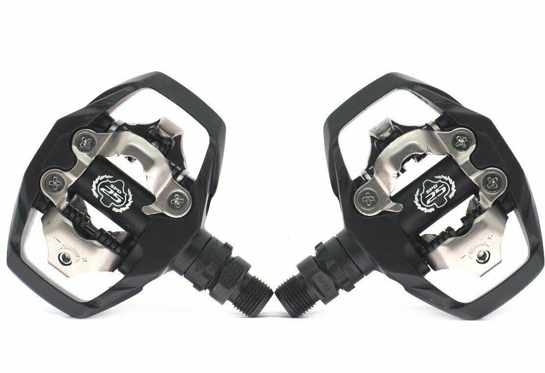 Shimano PD-M530 SPD Pedals - 25th Anniversary - Black - Megean