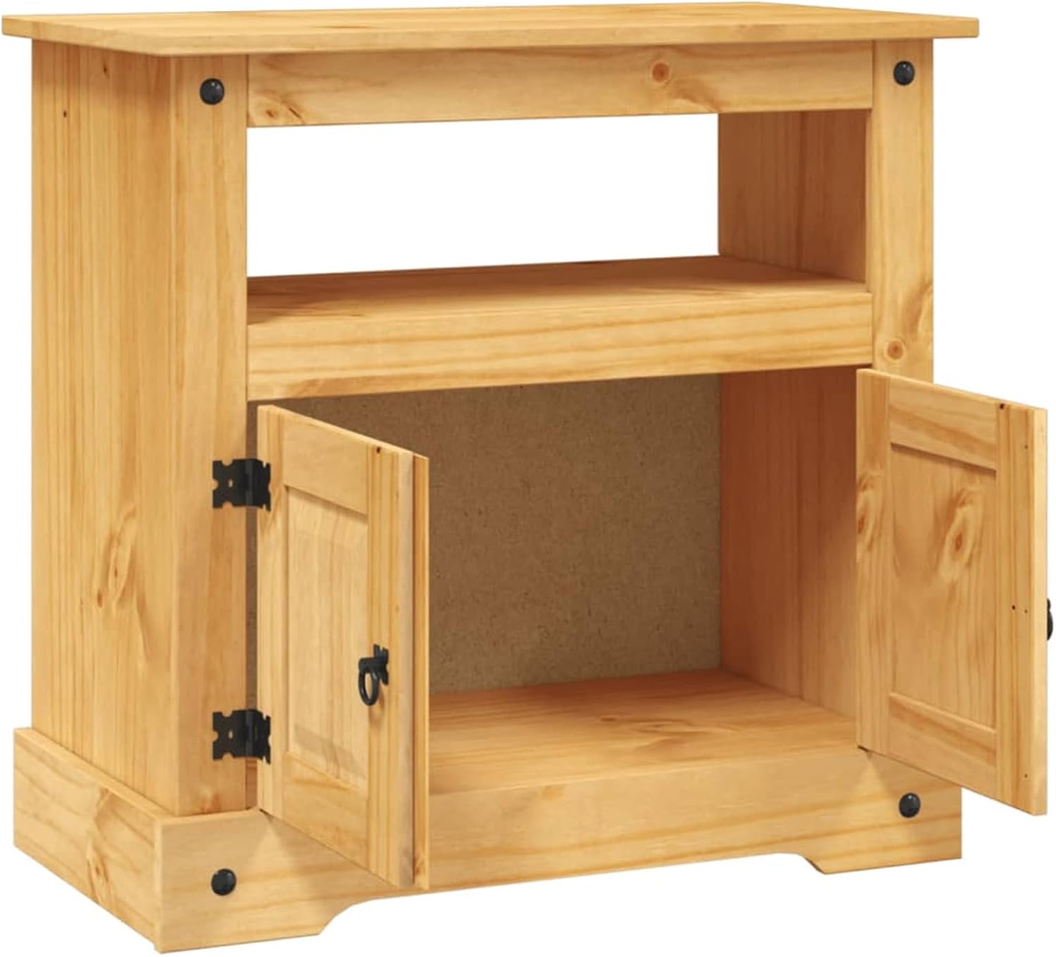 TV Stand Mexican Pine Corona 31.5"x16.9"x30.7" Television Stands Modern Entertainment Center TV Entertainment Center TV Stands for Living Room
