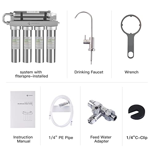 FACHIOO Under Sink Water Filter System