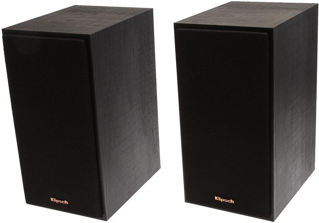 Klipsch Reference 5.0 Home Theater System with 2X R-610F Floorstanding Speaker, R-52C Center Channel Speaker, 2X R-41M Bookshelf Speaker and RX-V385 5.1-Channel Receiver, Black