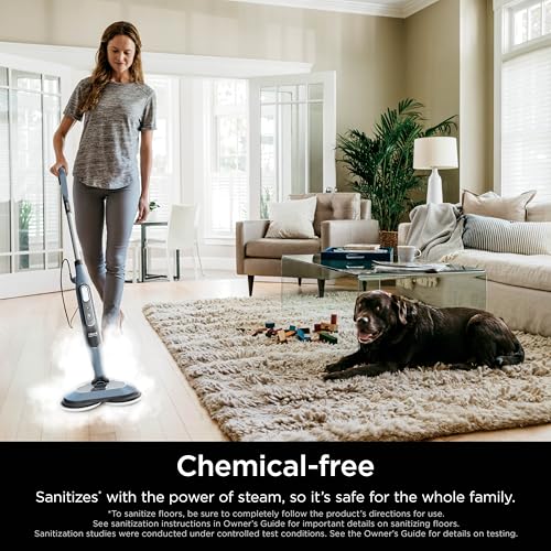 Shark Steam & Scrub with Steam Blaster Technology All-in-One Hard Floor Steam Mop with 3 Steam Modes & LED Headlights S8201