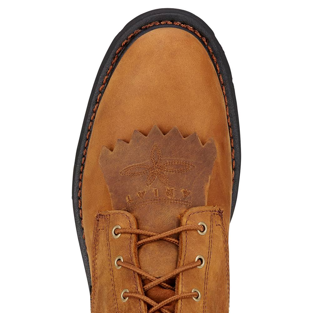 Ariat 10002418 Cascade 8x22 Lace-Up Roper Aged Bark 13EE