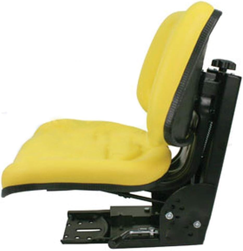 Yellow Tractor Suspension Seat Fits John Deere 5200 5210 5300 5310 5510