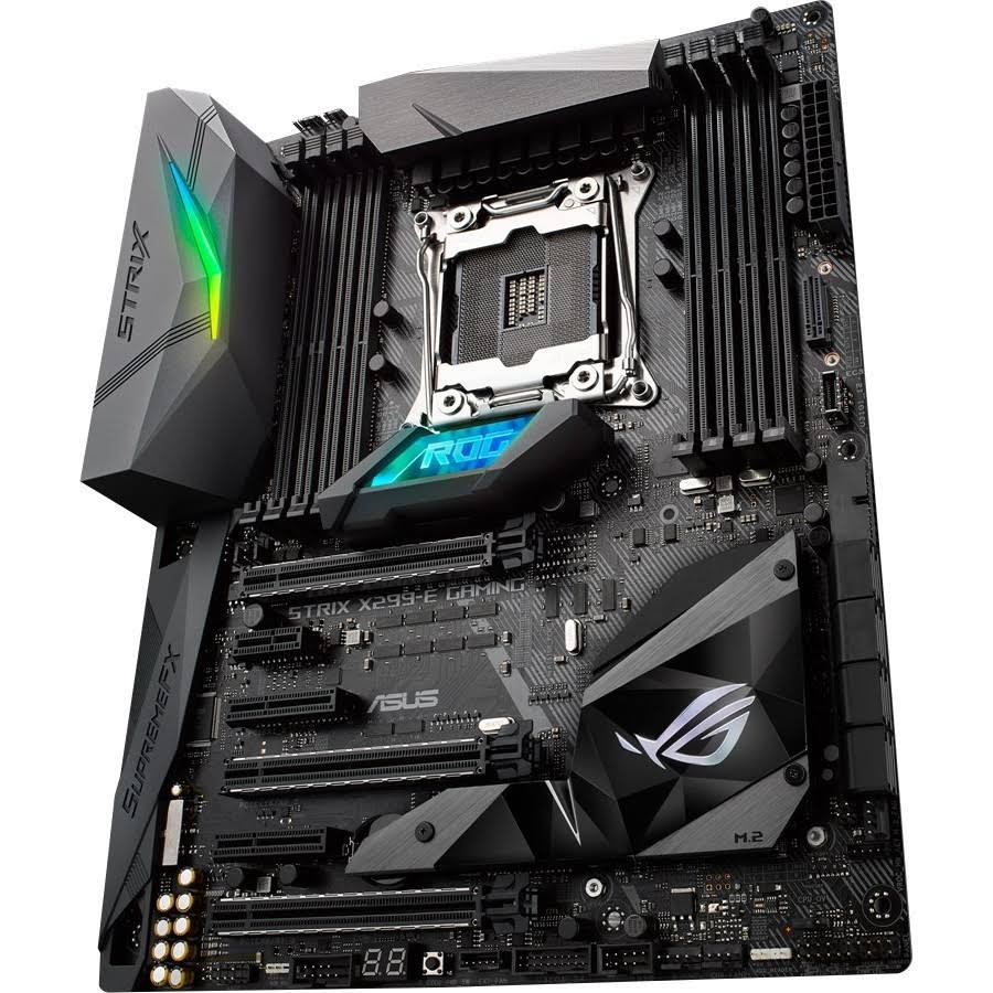 ASUS ROG STRIX X299-E GAMING II with Intel X299 Express ATX Motherboard - LGA2066 Socket