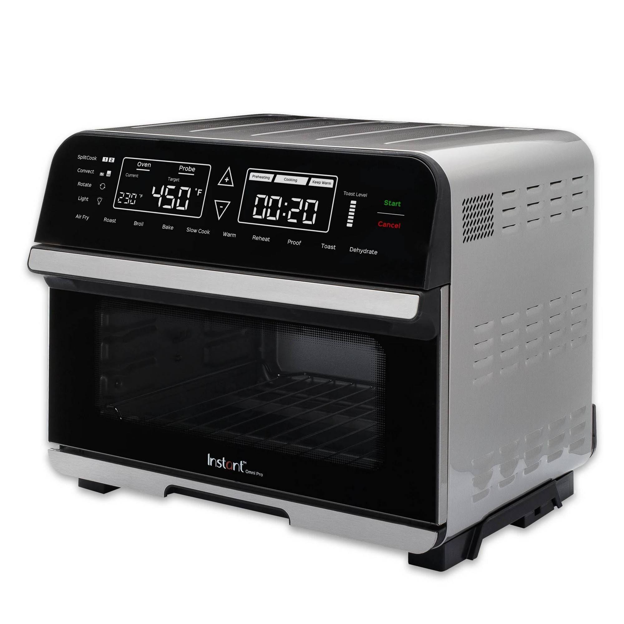 Instant Pot - Omni Pro 14-in-1 Air Fryer Toaster Oven Combo 18L - Blac