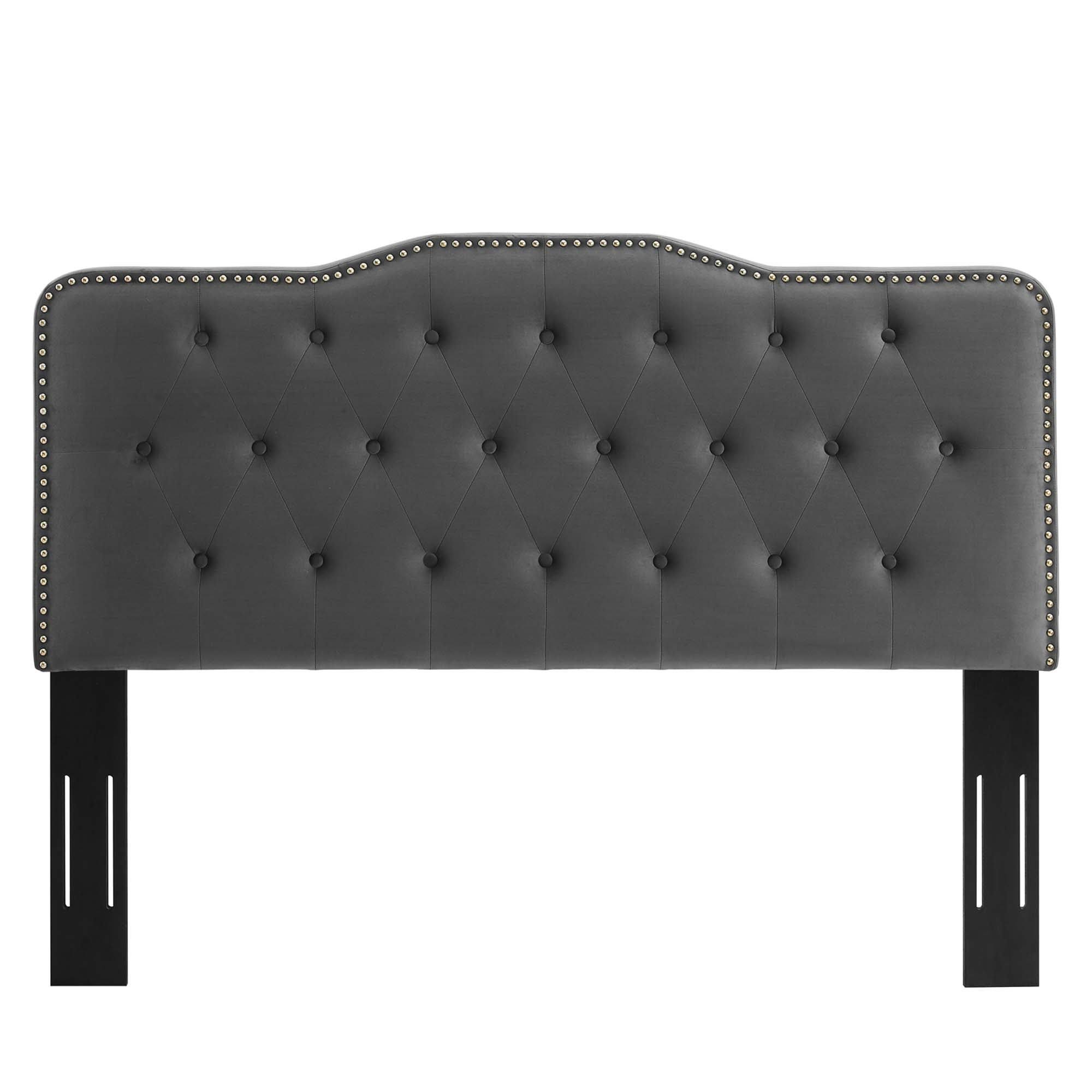 Sophia Tufted Performance Velvet King/California King Headboard - Pink