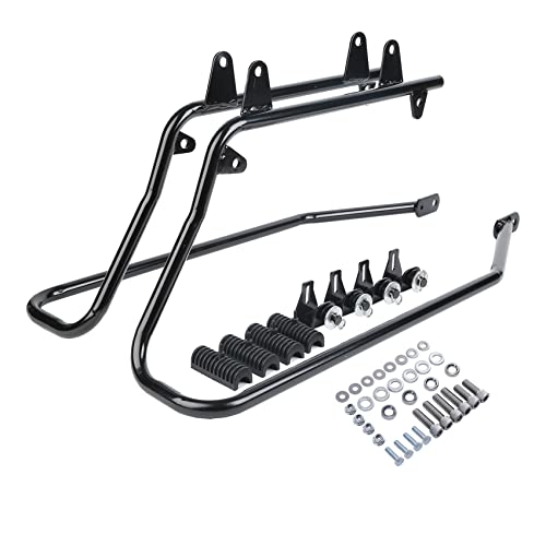 TCMT Saddlebags and Conversion Brackets Fit For Harley Softail Models 86-13