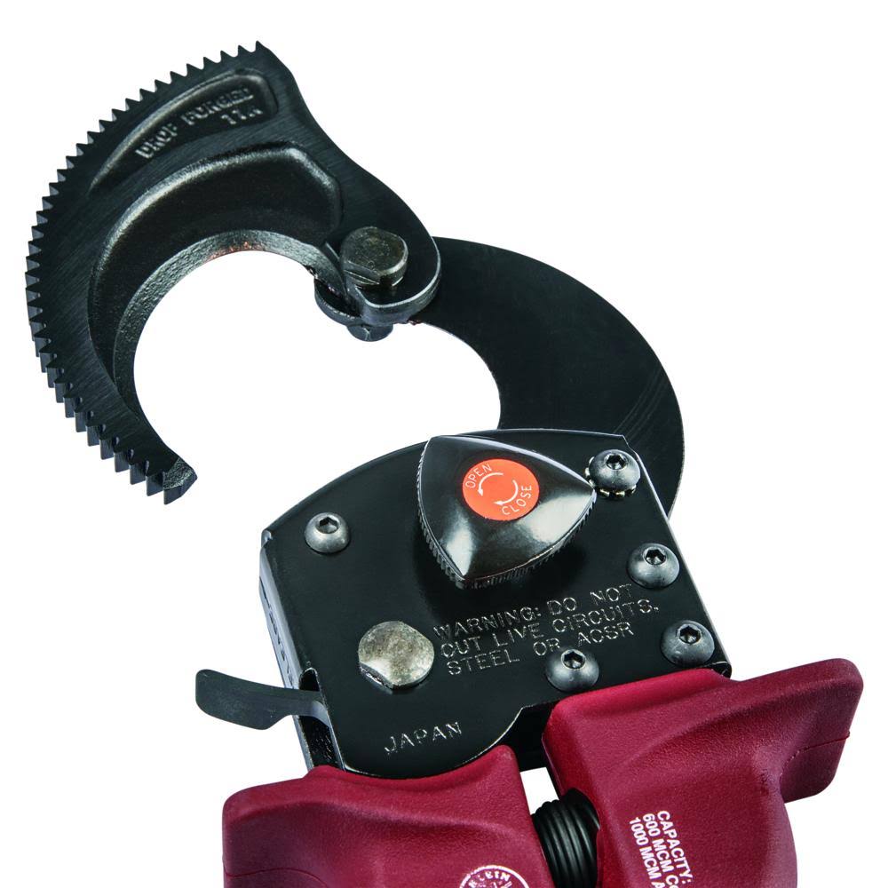 Klein Tools 63601 - Compact Ratcheting Cable Cutter