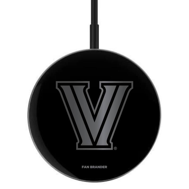 Black Villanova Wildcats MagSafe Compatible Wireless Charger