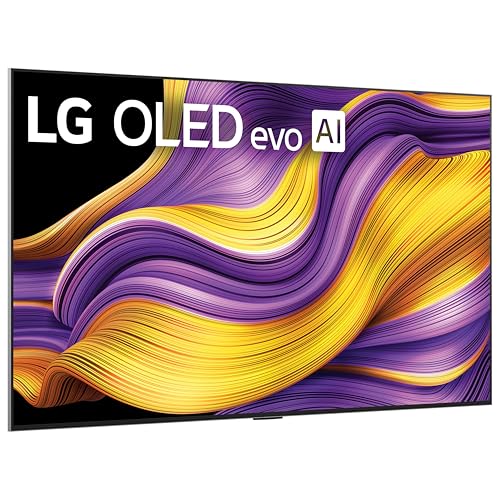 LG 55-Inch Class OLED evo AI 4K G5 Series Smart TV w/Dolby Atmos, Dolby Vision, HDR10, AI Super Upscaling 4K, Filmmaker Mode, Wow Orchestra, Alexa Built-in (OLED55G5WUA, 2025)