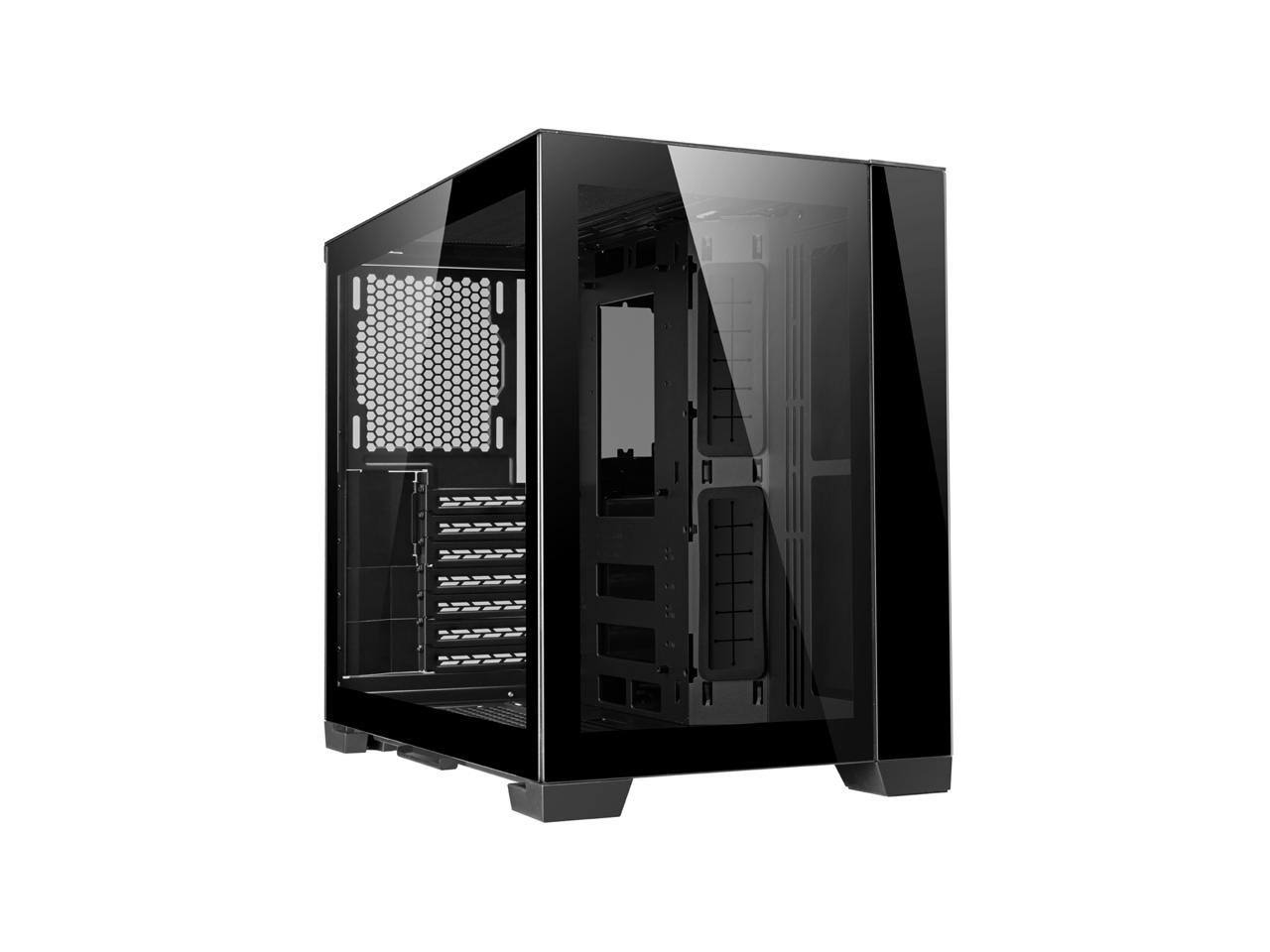 Lian Li O11D Mini Tempered Glass ATX Mini Tower Computer Case - Black