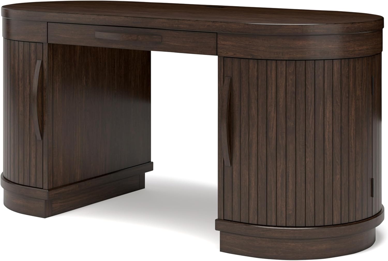 Signature Design by Ashley Korestone Home Office Desk, 63" W x 26" D x 30" H, Dark Brown