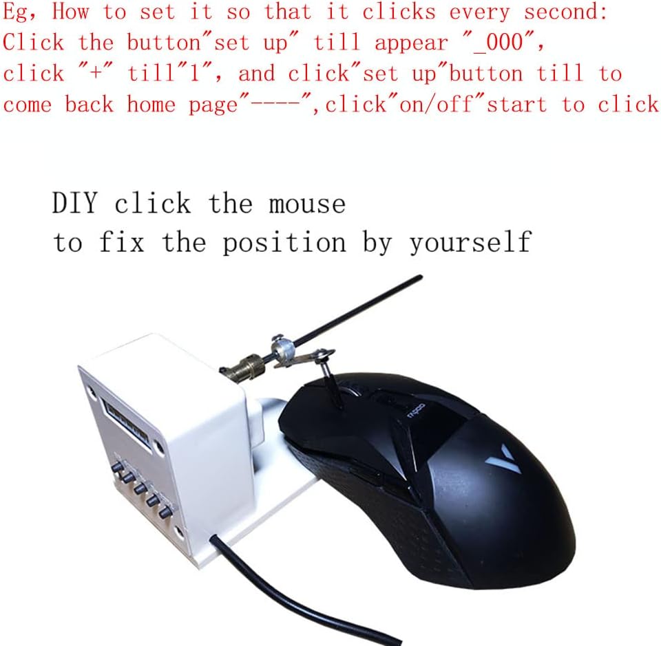 Physical Click Auto Keyboard Clicker Mouse Jiggler Mouse Mover Auto clicking Tool