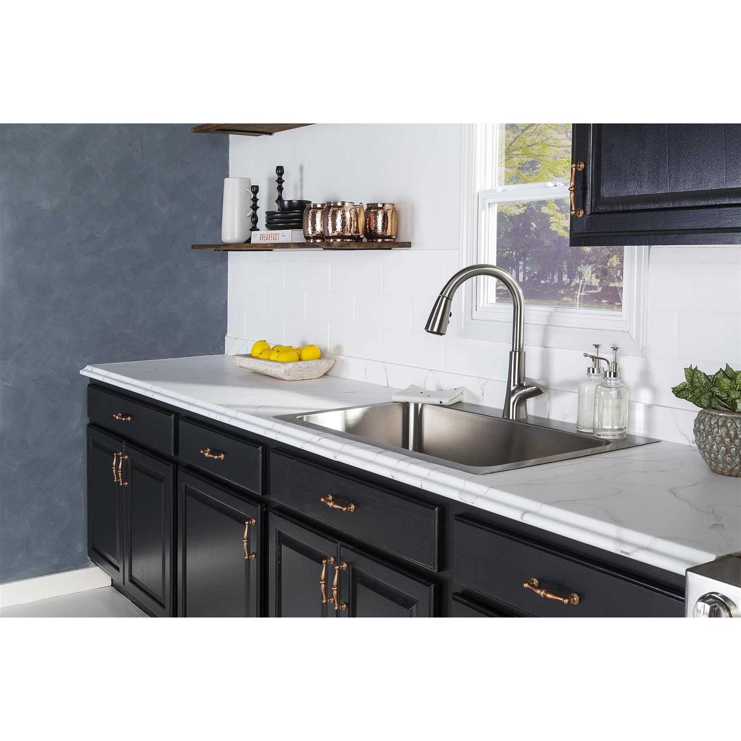Rust-Oleum Home Countertop White Marble Satin Countertop Refinishing Kit 384964 - Shop Hardware Tools Online Store