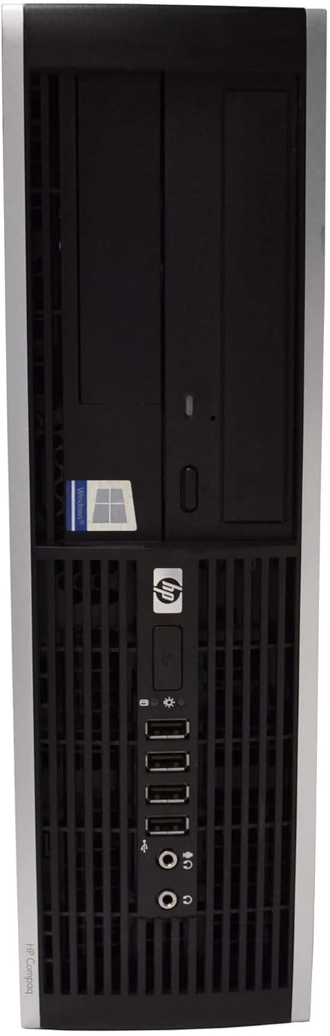HP Elite 8100 Desktop Computer Package - Intel Core i5 3.2-GHz, 8GB RAM, 2 TB Hard Drive, 22 Inch LCD, DVD, Keyboard, Mouse, WiFi, Windows 10 (Renewed)