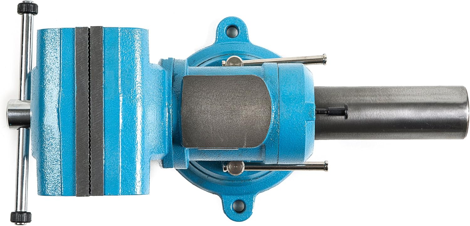 Capri Tools 10519 Rotating Base and Head Bench Vise, 6