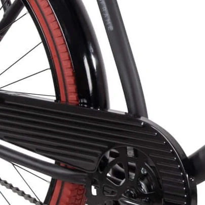 Huffy 26 Inch Nel Lusso Men's Cruiser Bike, Matte Black
