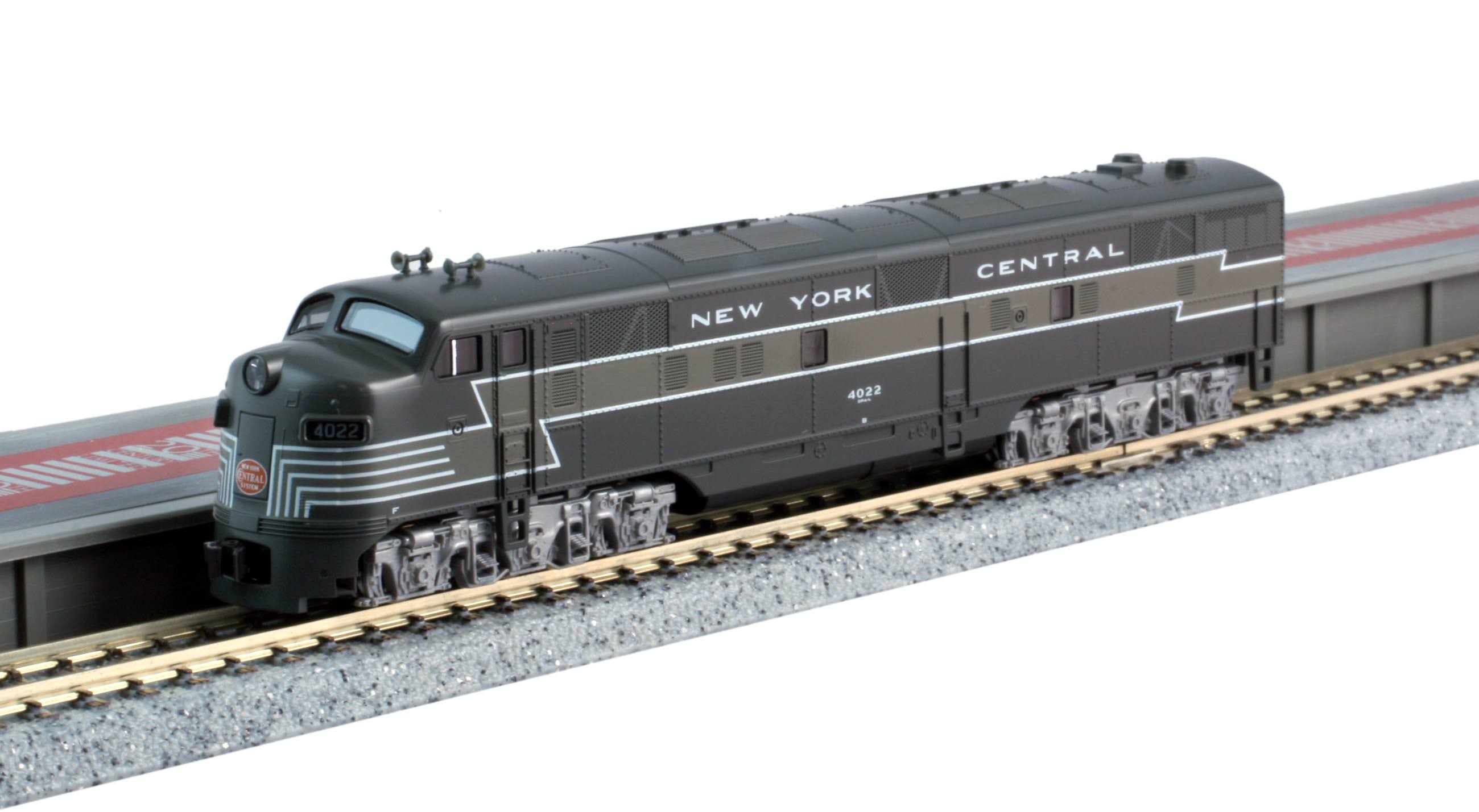 Kato N Scale New York Central E7A 2-Car Set 20th Century Limited Express 10762-2