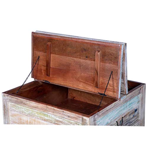 Whitewashed Trunk Coffee Table | Maadze
