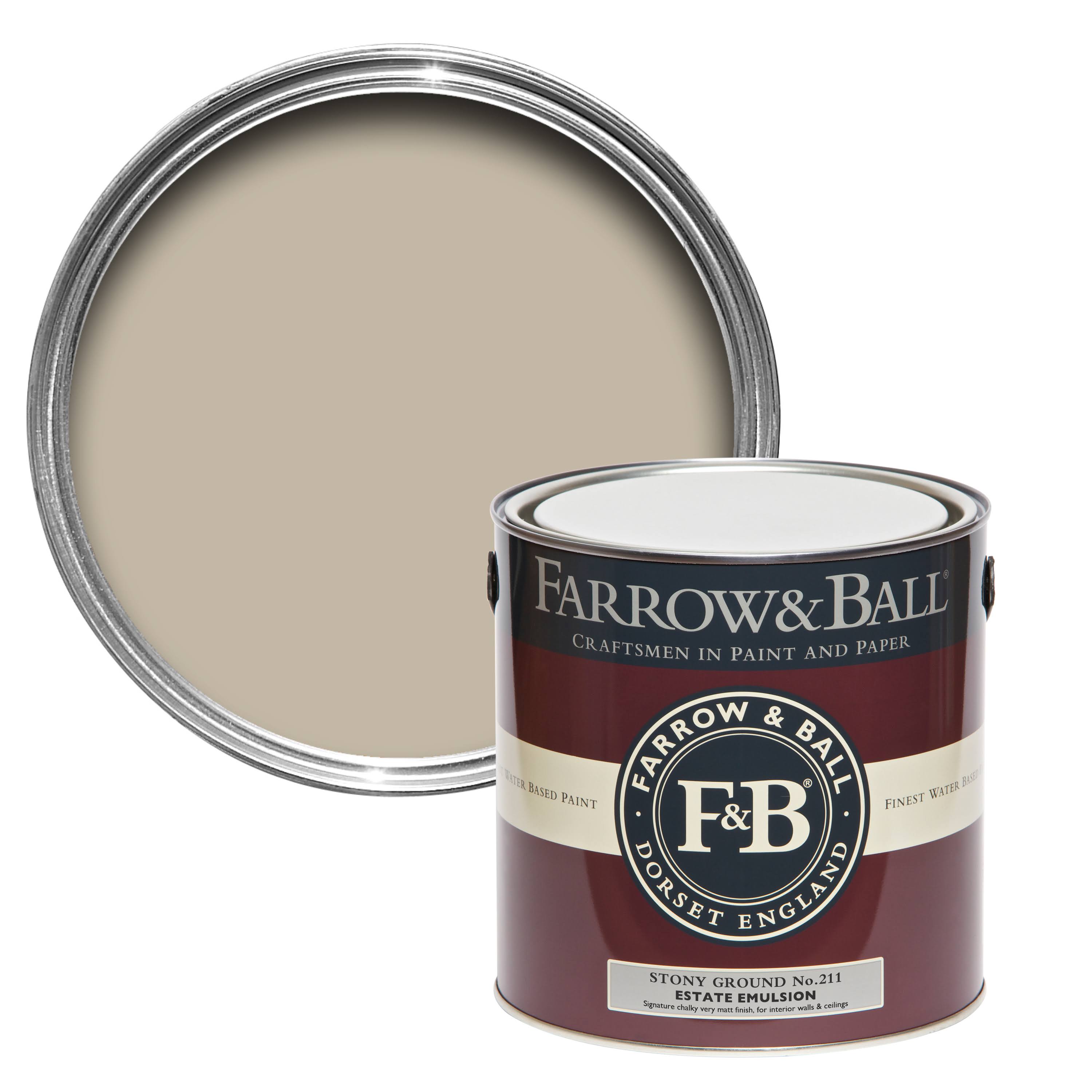 Farrow u0026 Ball Stony Ground Paint US Gallon Dead Flat No.211