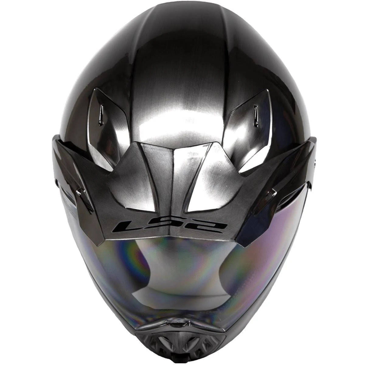 LS2 Street Fighter Brushed Alloy Helmet