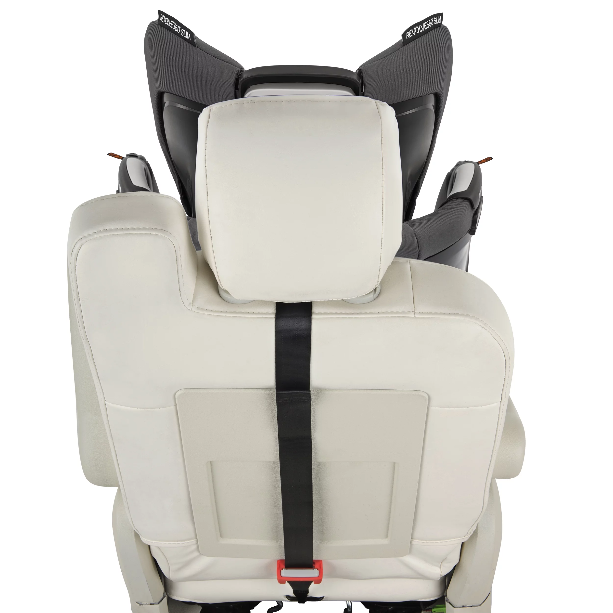 Revolve360 Slim 2-in-1 Rotational Car Seat with Quick Clean Cover (Stow Blue)