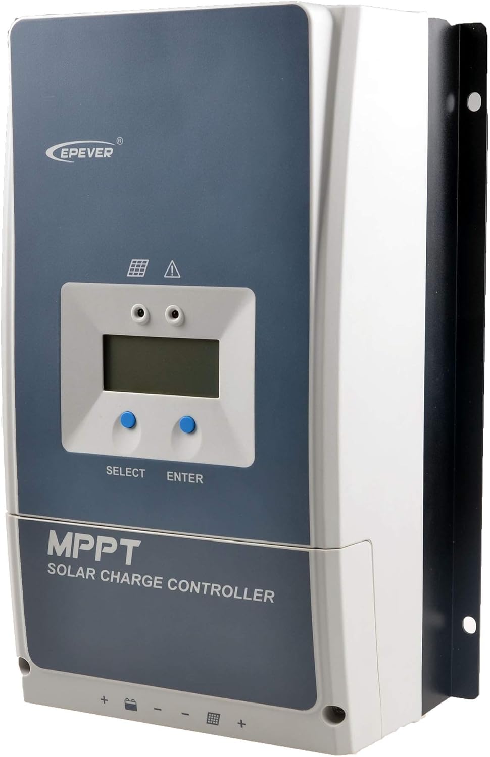 EPEVER MPPT Solar Charge Controller 80A Negative Ground 200V PV Solar Panel Charger with MT50 Remote Meter Temperature Sensor & PC Communication Cable