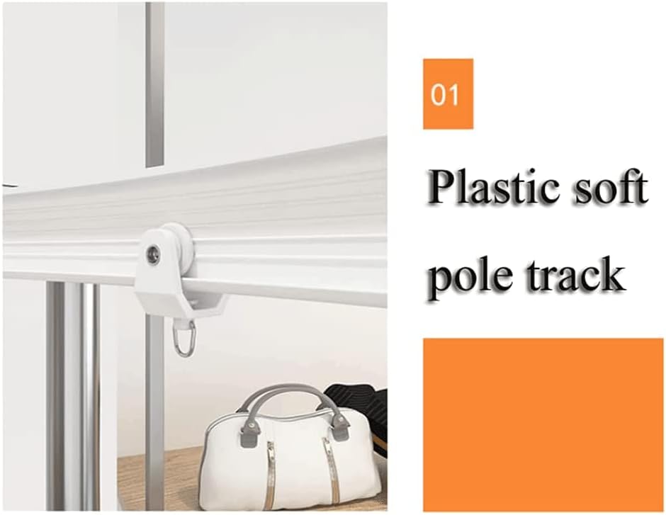 Fashion Changing Rooms Clothing Store Fitting Room Movable Temporary Locker Room Portable Floor-Standing Dressing Room Simple Changing Room Bedroom Furniture