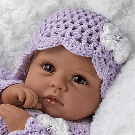 18x22 Linda Murray Tiana Goes to Grandma&s Lifelike African-american Baby Girl Doll by The Ashton-Drake Galleries