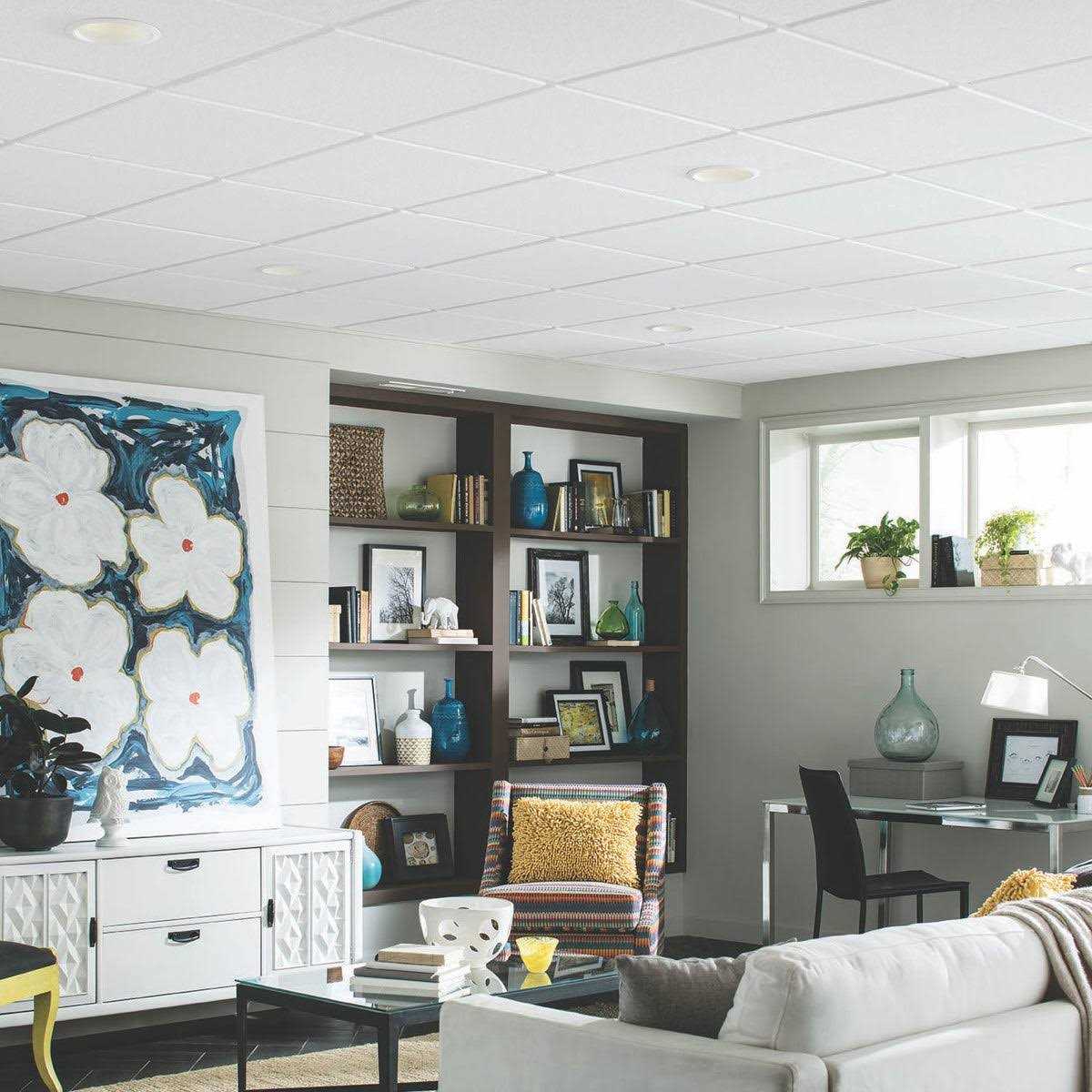 Armstrong Ceilings Sahara 2 ft. x 2 ft. Lay-in Ceiling Tile - Shop Hardware Tools Online Store
