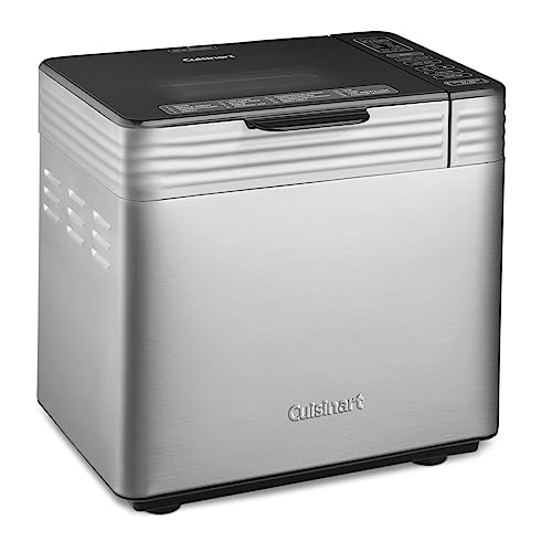 Cuisinart Convection Bread Maker Machine-16 Menu Options, 3 Loaf Sizes up to 2lbs, 3 Crust Colors-Includes Measuring Cup + Spoon & Kneading Hook