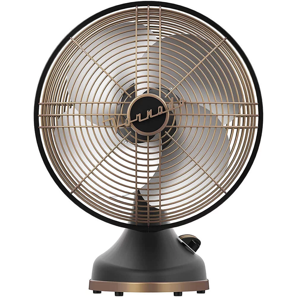 Vornado SILVERSWANGC Silver Swan Alchemy Table Top Oscillating Fan - Gunmetal