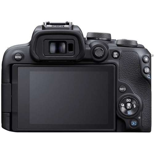 Canon EOS R10 Mirrorless Camera with RF-S 18-45mm f/4.5-6.3 is STM Lens + Dual Wireles Microphones + 64 GB Memory + Extra Battery + LED Light + More (Content Creator Bundle) (Renewed)