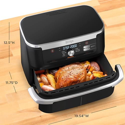 Ninja AD350CO Foodi 6-in-1 XL 2-Basket Air Fryer Renew