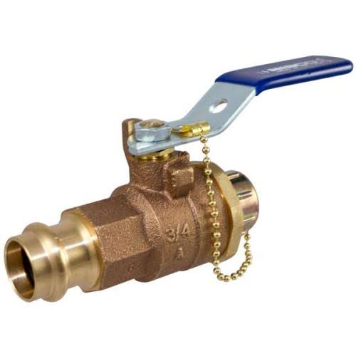 NIBCO, NF84HLB, PC-585-66-LF-LL Ball Valve, CS Locking Lever Handle