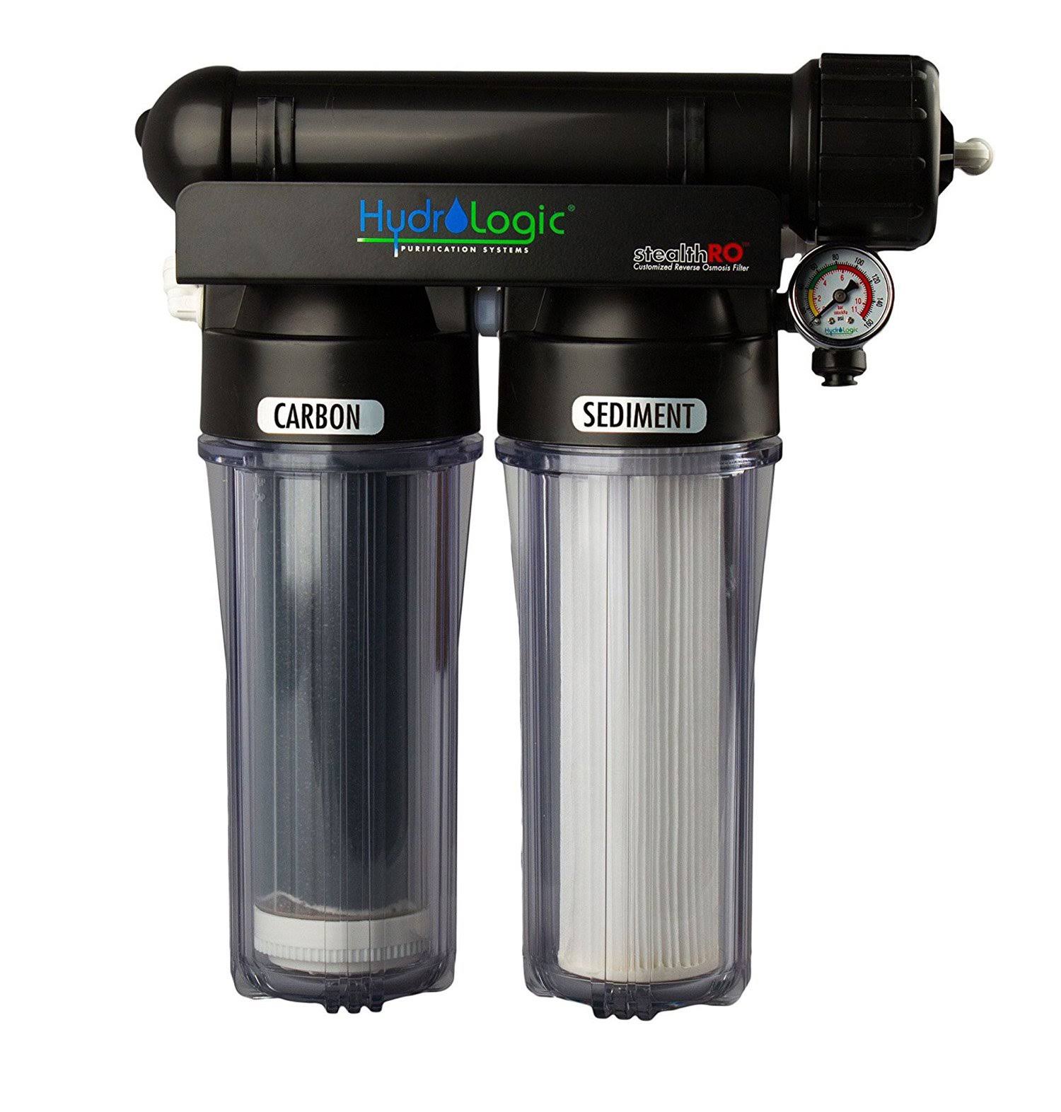 Hydro-Logic Stealth RO150 Reverse Osmosis Filter with Upgraded KDF Filter