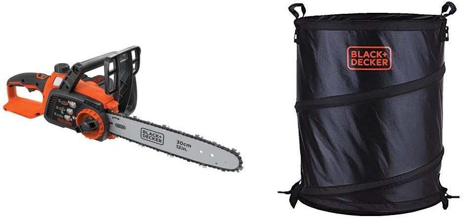BLACK+DECKER 40V Max Cordless Chainsaw, 12-Inch (LCS1240)